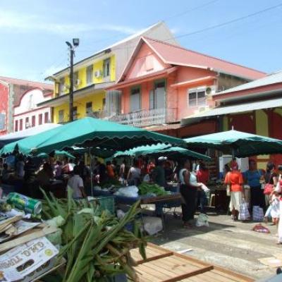 Le marché aux légumes