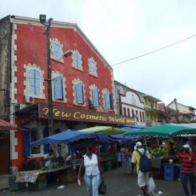 Vue du marché