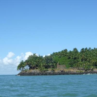 Vue des îles